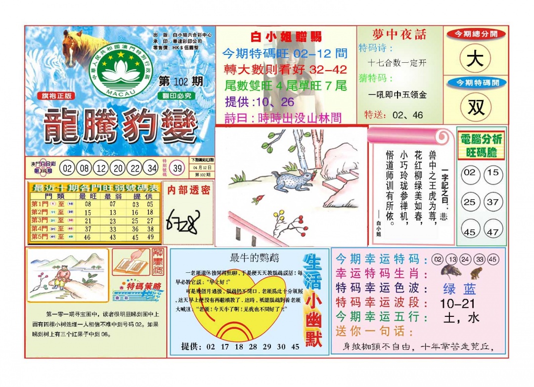 102期龙腾豹变[图]
